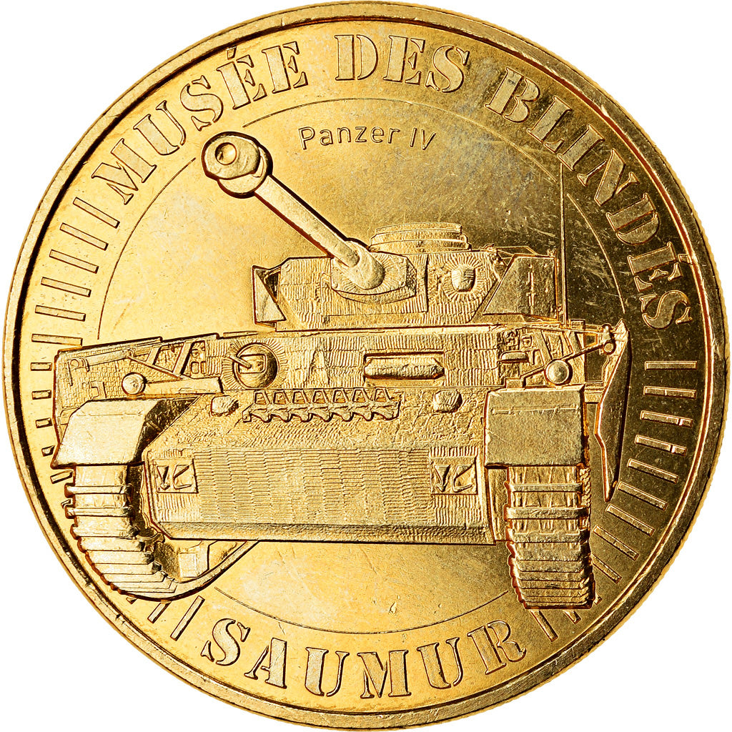 France, Token, Saumur - Musée des Blindés, 2019, MDP, MS(63), Cupro-nickel