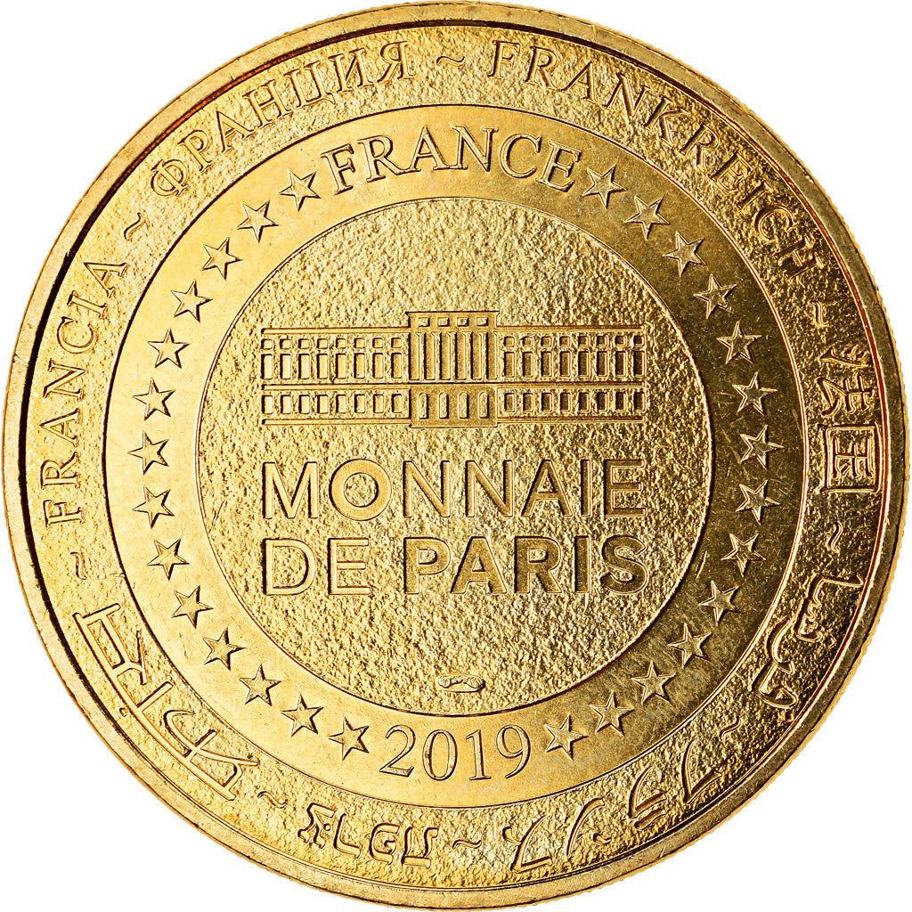 France, Token, Saumur - Musée des Blindés, 2019, MDP, MS(63), Cupro-nickel