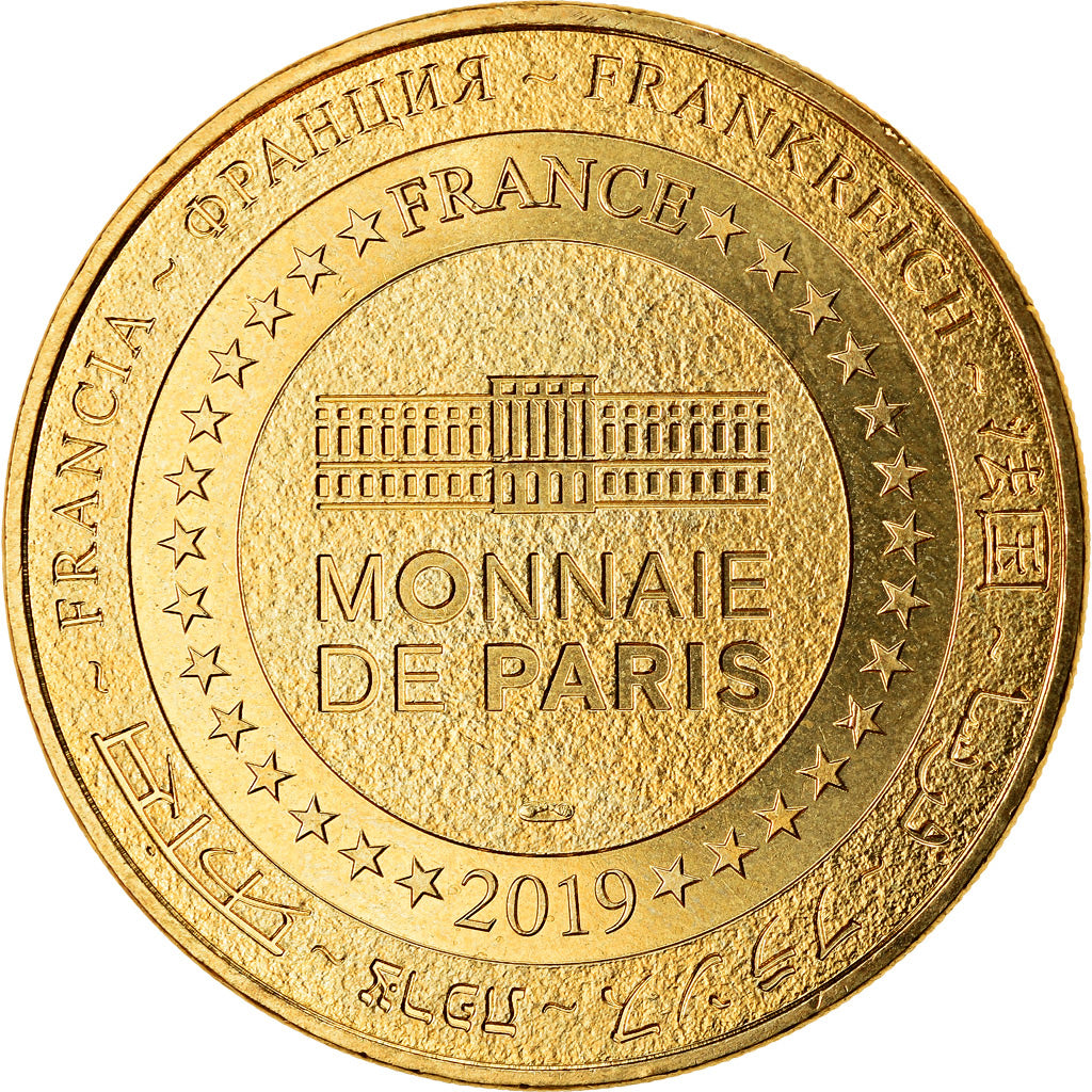 France, Token, Angers - Terra botanica, 2019, MDP, MS(63), Cupro-nickel