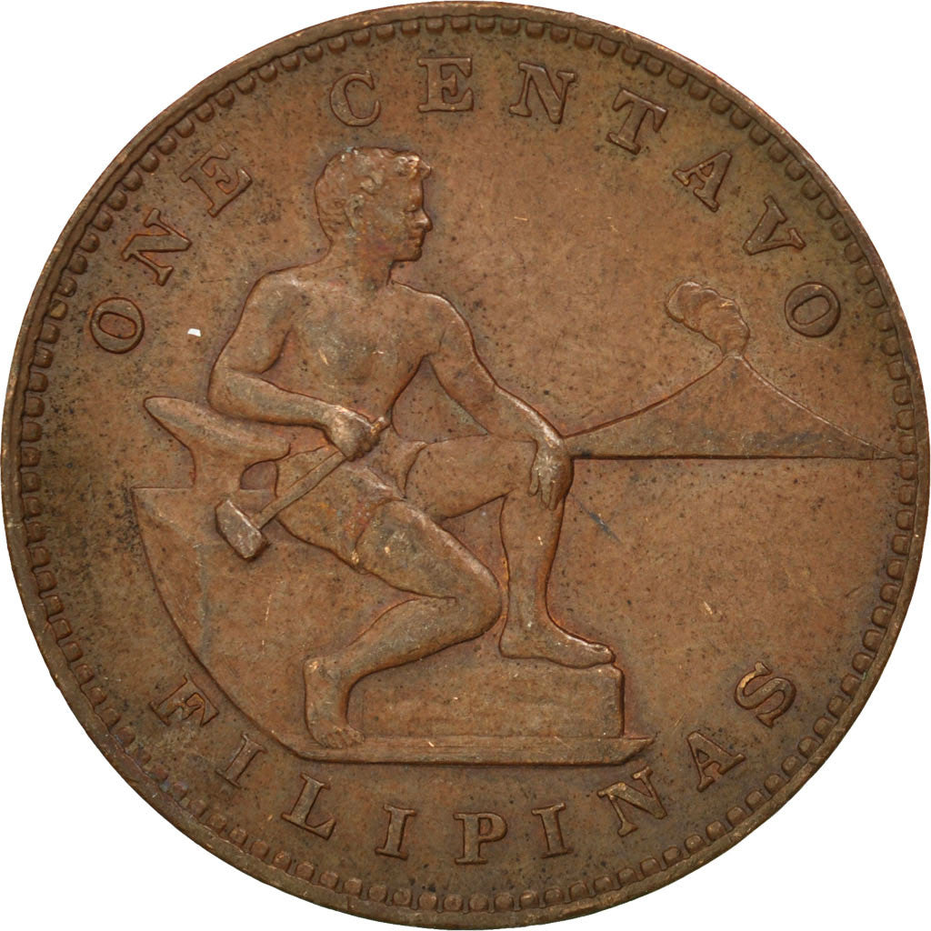 PHILIPPINES, Centavo, 1944, KM #179, EF(40-45), Bronze, 25, 5.12