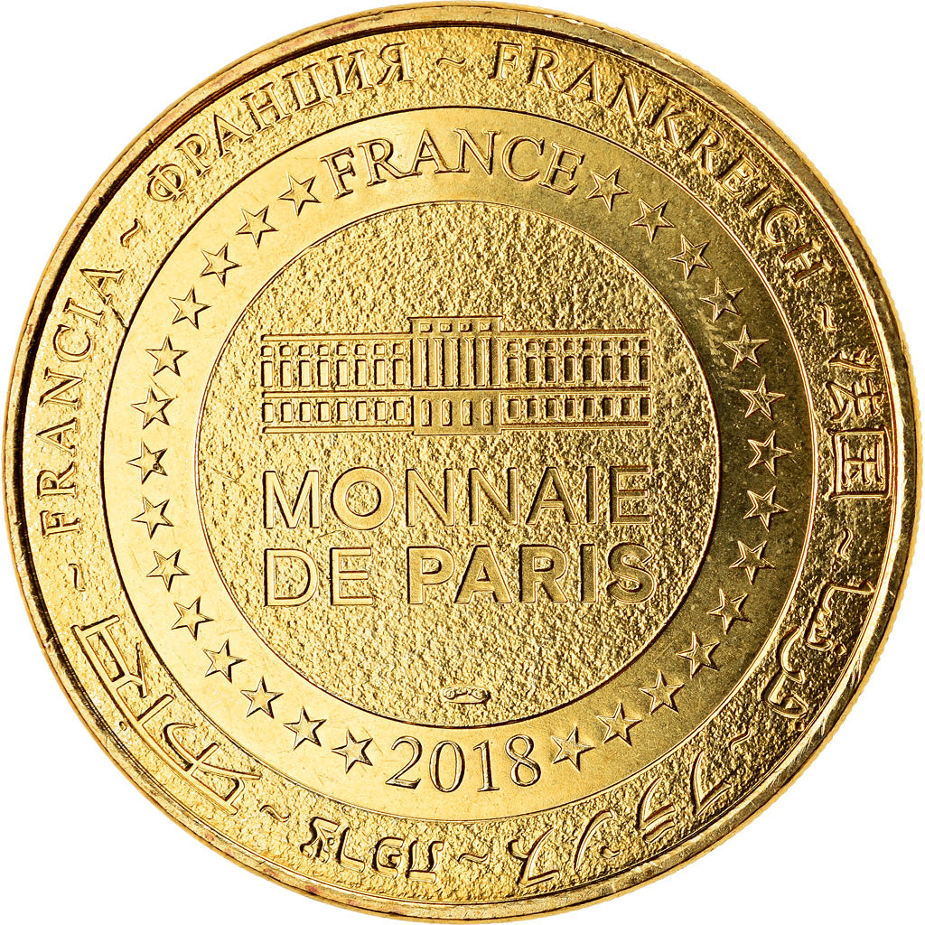 France, Jeton, Rocamadour -  Cité Sacrée, 2018, MDP, SPL, Cupro-nickel