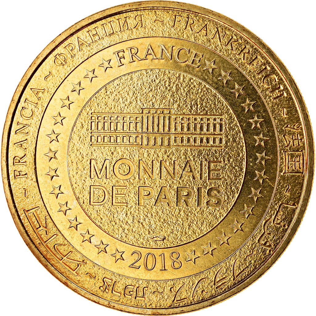 France, Token, Carentan - D-Day expérience, 2018, MDP, MS(63), Cupro-nickel
