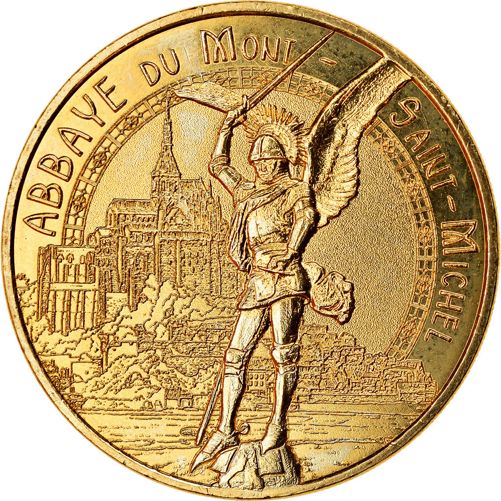 France, Token, Le Mont-Saint-Michel - L'Archange n°6, 2019, MDP, MS(63)