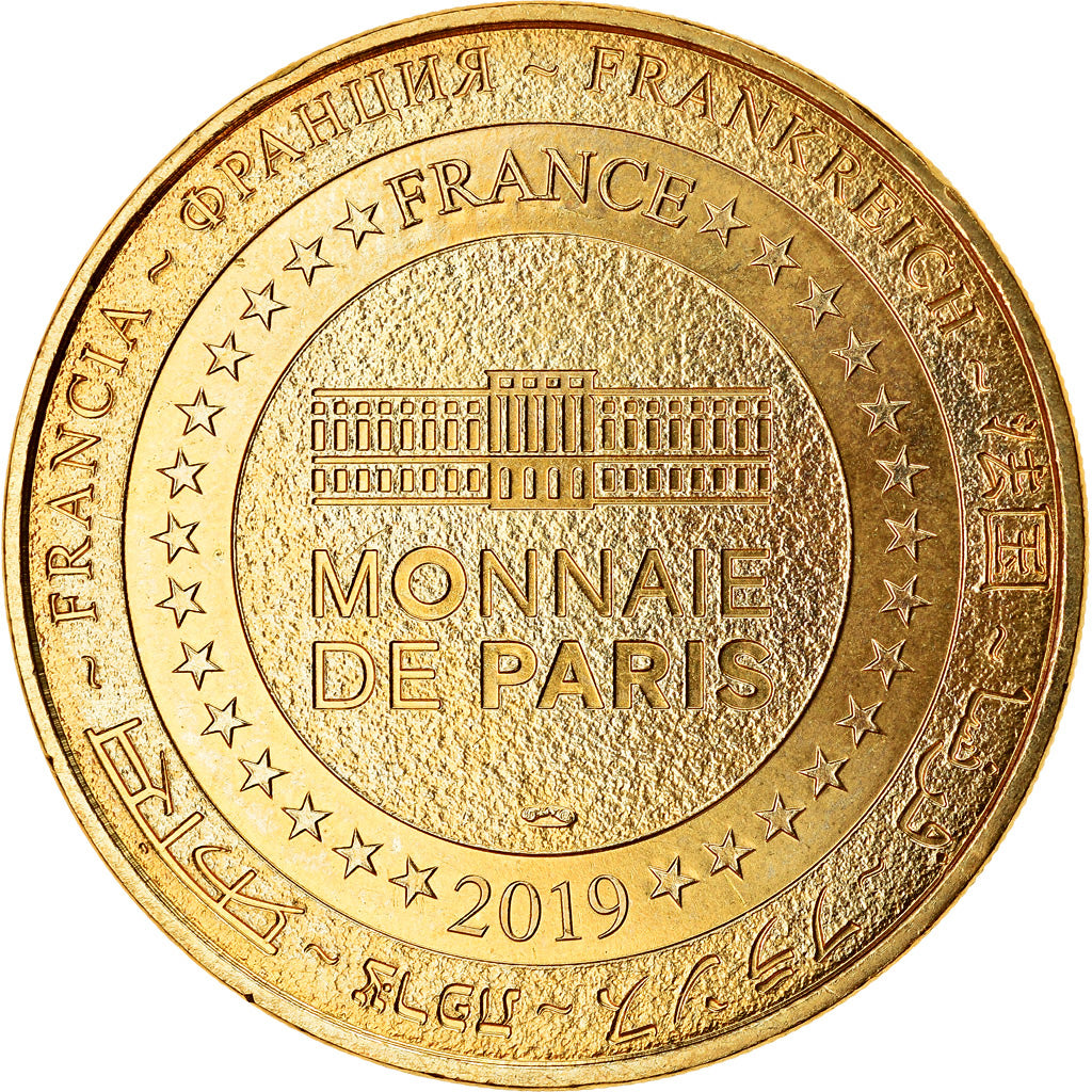 France, Token, Saint-Nazaire - L'espadon, 2019, MDP, MS(63), Cupro-nickel