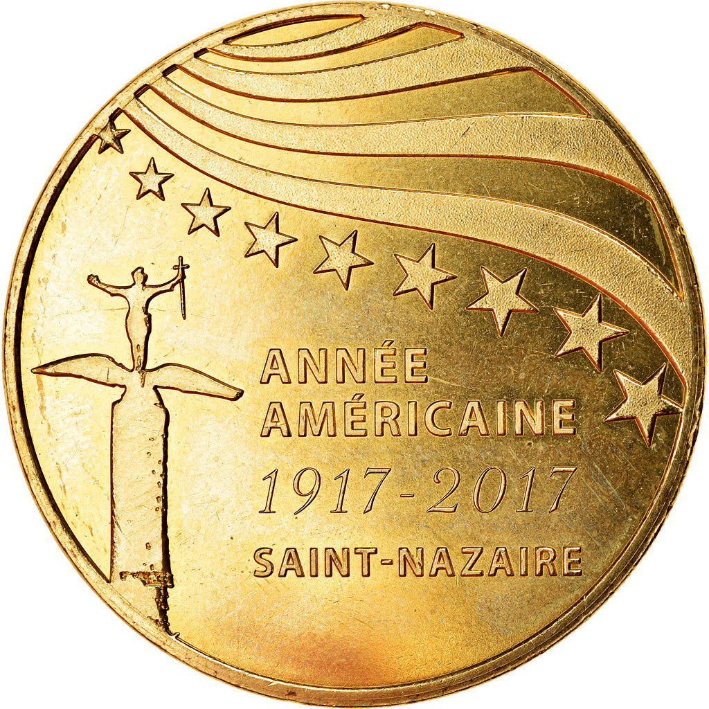 France, Token, Saint-Nazaire - Année américaine, 2017, MDP, MS(63)