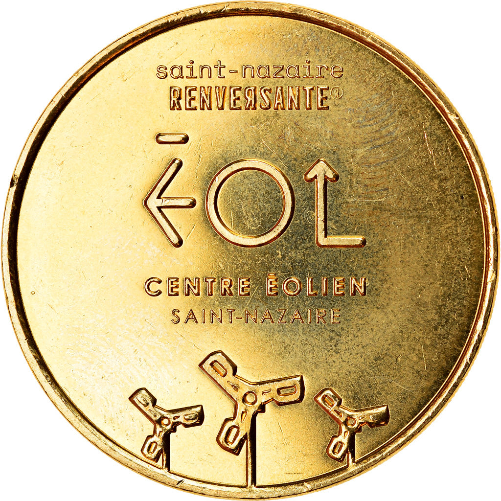 Francia, Token, Saint-Nazaire - Centre éolien, 2019, MDP, SC, Aluminio y