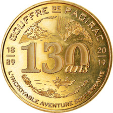 France, Jeton, Padirac - Le gouffre n°3, 2019, MDP, SPL, Cupro-nickel Aluminium