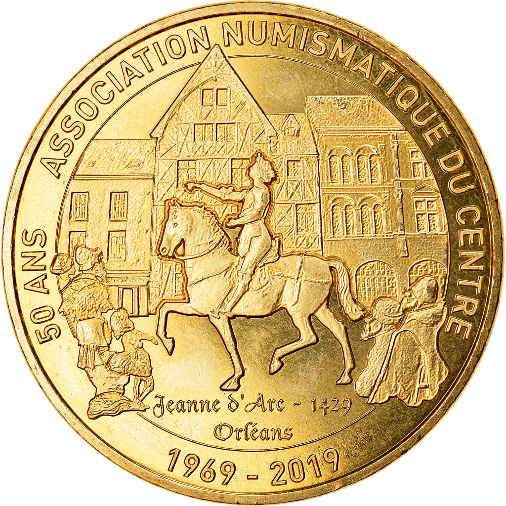 France, Token, Orléans - 50 ans de l'Association Numismatique, 2019, MDP