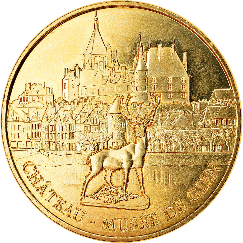 France, Jeton, Gien - Château-musée, 2018, MDP, SPL, Cupro-nickel Aluminium