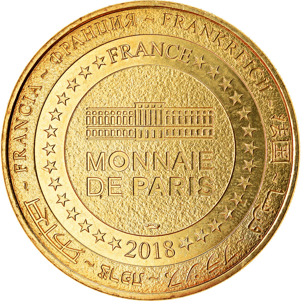 France, Jeton, Gien - Château-musée, 2018, MDP, SPL, Cupro-nickel Aluminium