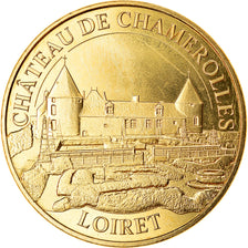 France, Token, Chamerolles - Château, 2018, MDP, MS(63), Cupro-nickel Aluminium