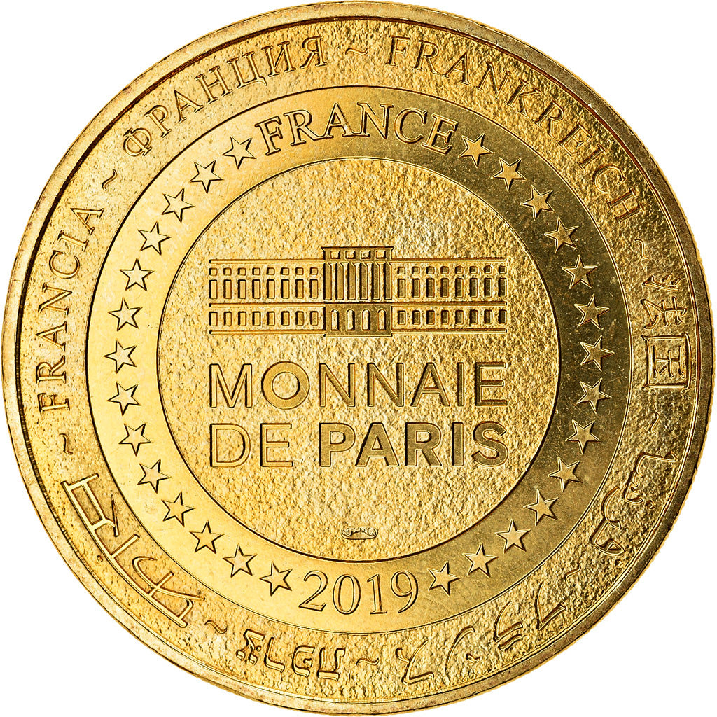 France, Jeton, Cahors - 900 ans de la Cathédrale, 2019, MDP, SPL, Cupro-nickel