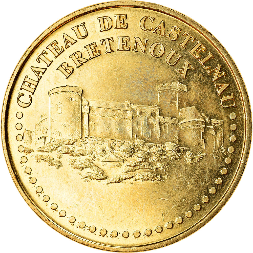 Francia, Token, 46/ Château de Castelnau-Bretenoux, 2017, MDP, SC, Aluminio y