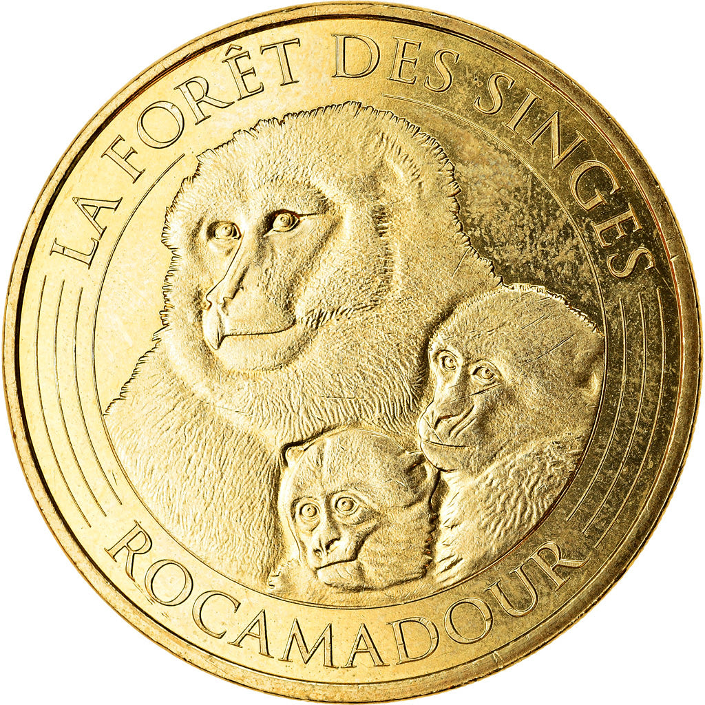 France, Token, Rocamadour - Forêt des singes n° 5, 2017, MDP, MS(63)