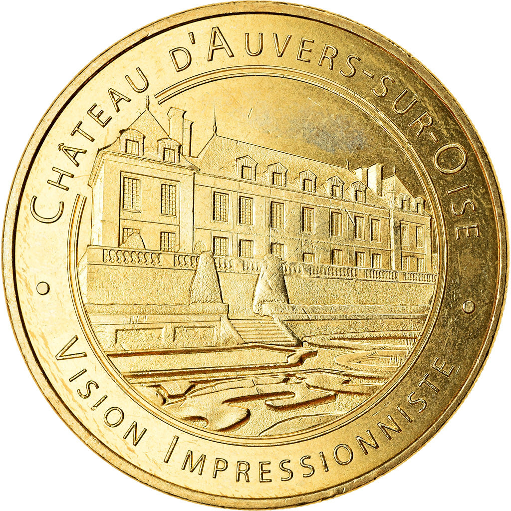 France, Token, Auvers-sur-Oise - Château, 2017, MDP, MS(63), Cupro-nickel
