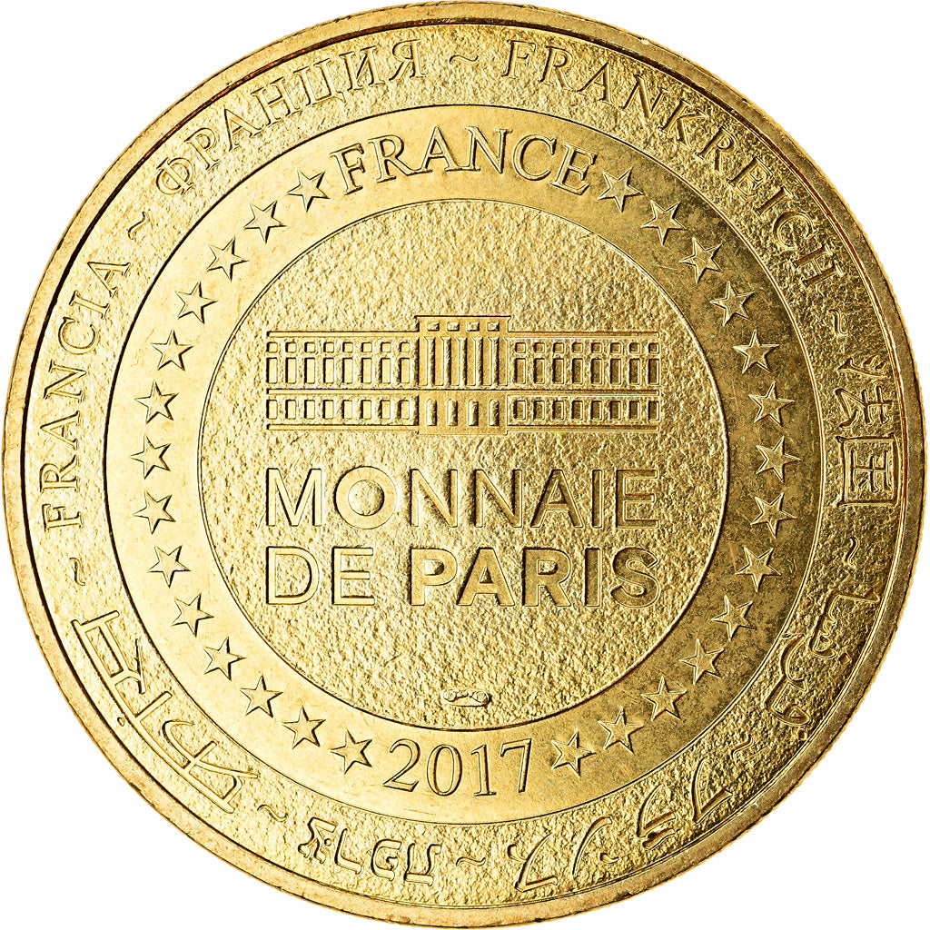 France, Token, Auvers-sur-Oise - Château, 2017, MDP, MS(63), Cupro-nickel