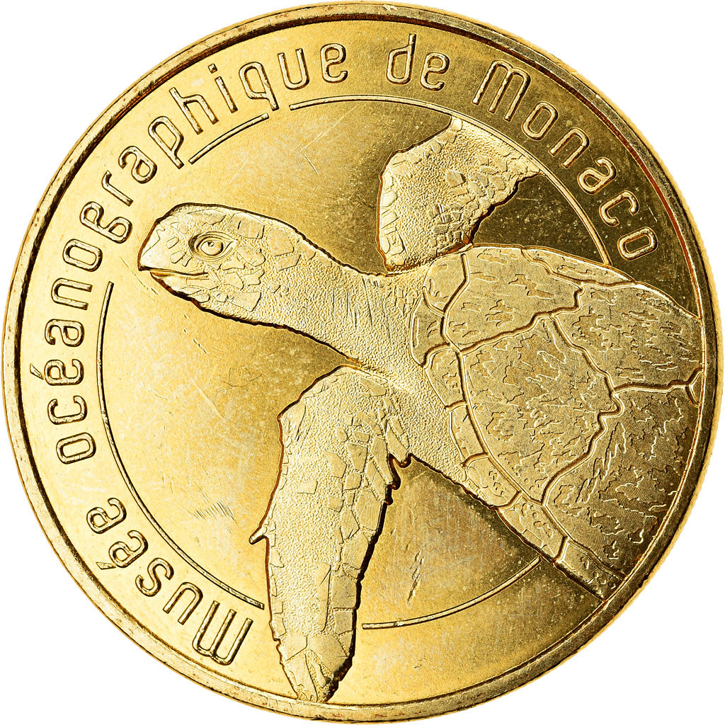 Mónaco, Token, Monaco - Musée océanographique n° 5, 2019, MDP, SC, Aluminio