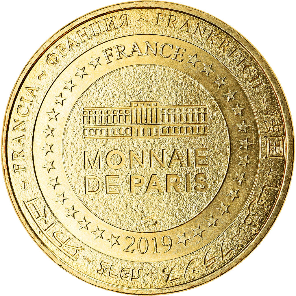 Mónaco, Token, Monaco - Musée océanographique n° 5, 2019, MDP, SC, Aluminio