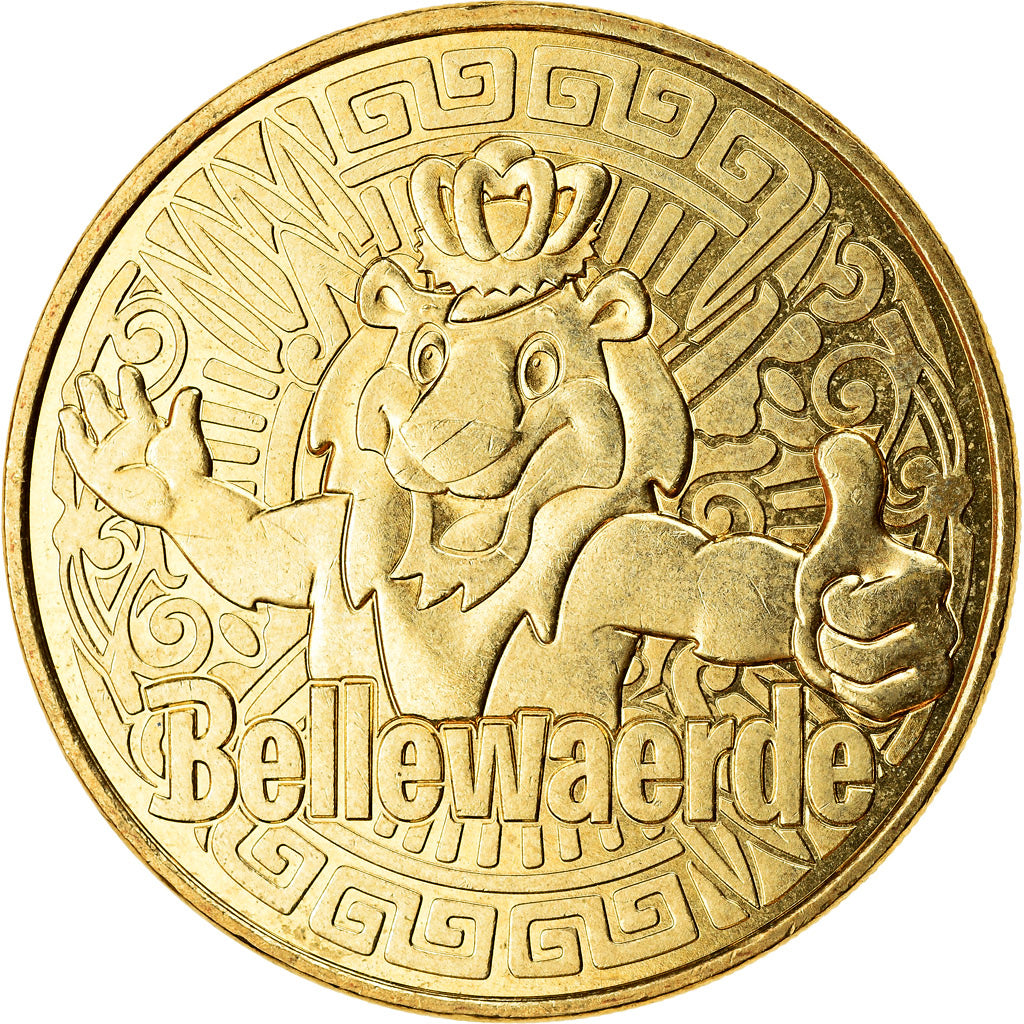 Belgium, Token, Bellewaerde-Park, 2018, MDP, MS(63), Cupro-nickel Aluminium
