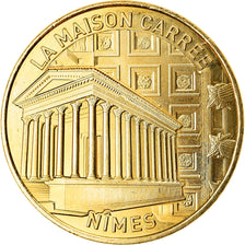France, Jeton, Nimes - La Maison Carrée, 2019, MDP, SPL, Cupro-nickel Aluminium