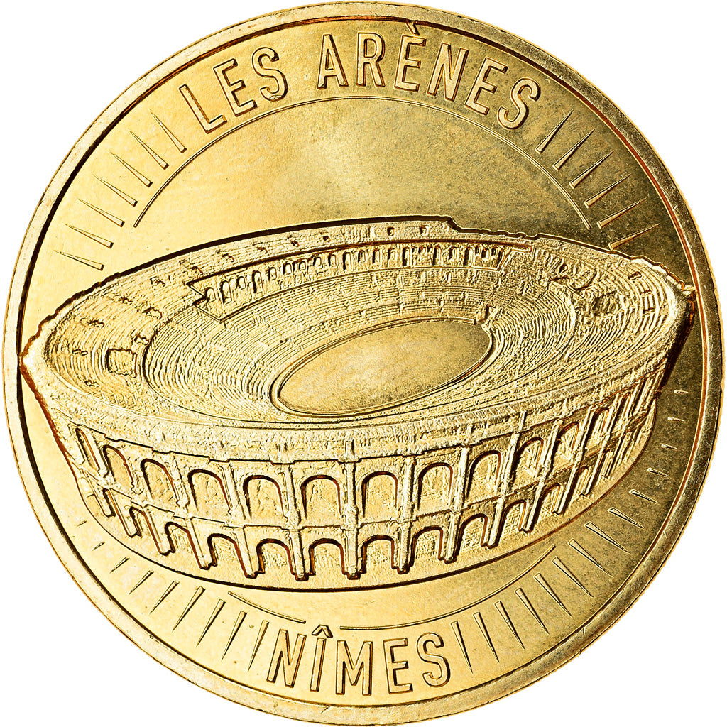 Francia, Token, Nimes - Les Arènes, 2019, MDP, SPL, Rame-nichel-alluminio