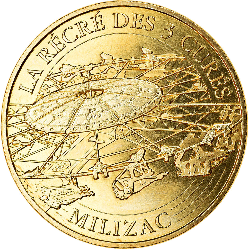 France, Token, Milizac - La récré des trois curés, 2017, MDP, MS(63)