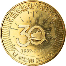 France, Token, Le Grau du Roi - Seaquarium n°6 - 30 ans, 2019, MDP, MS(63)