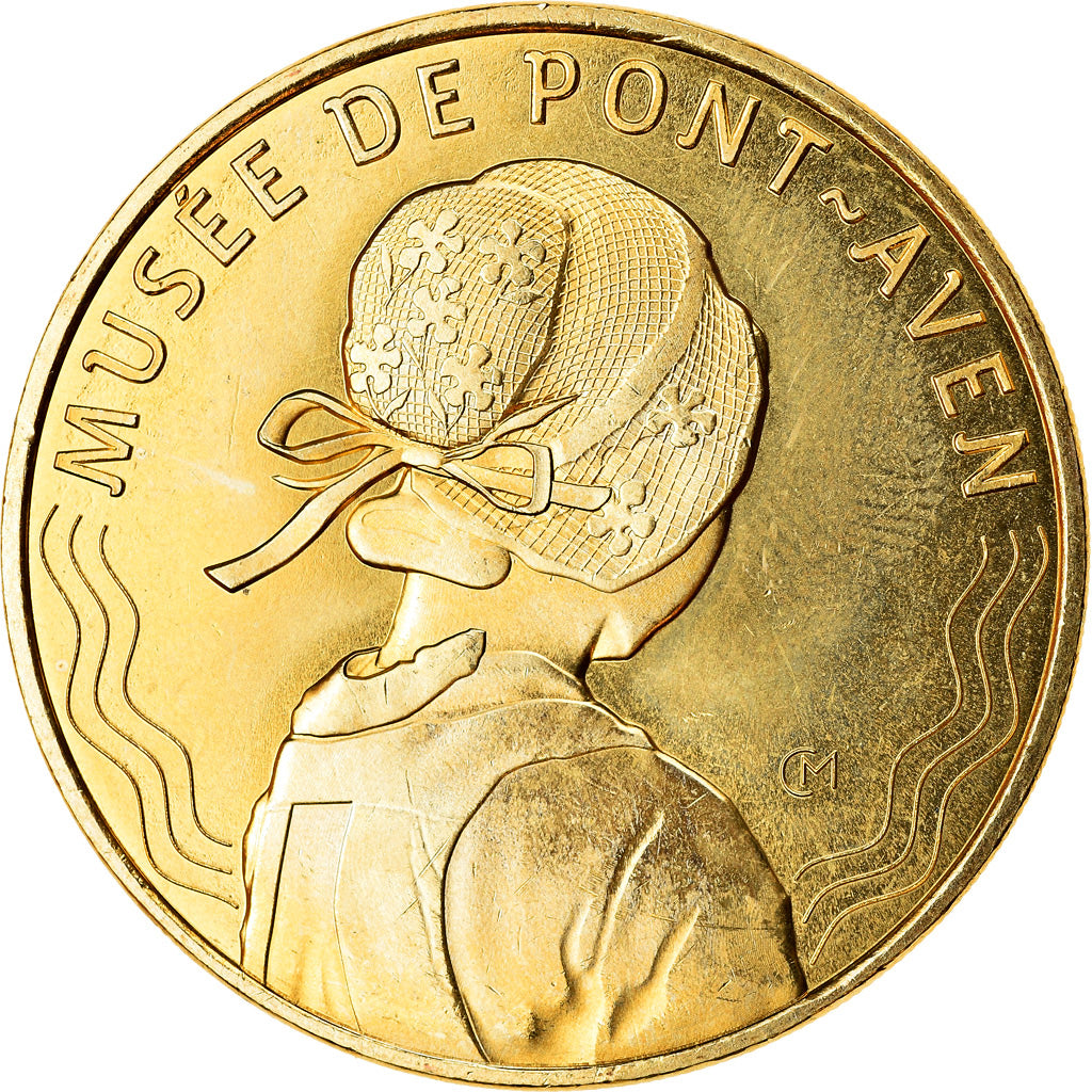 France, Token, Pont-Aven - Musée, 2019, MDP, MS(63), Cupro-nickel Aluminium