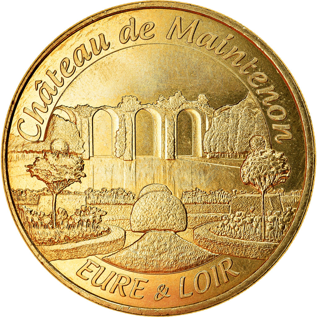 France, Jeton, Maintenon - Château n°2, 2018, MDP, SPL, Cupro-nickel Aluminium