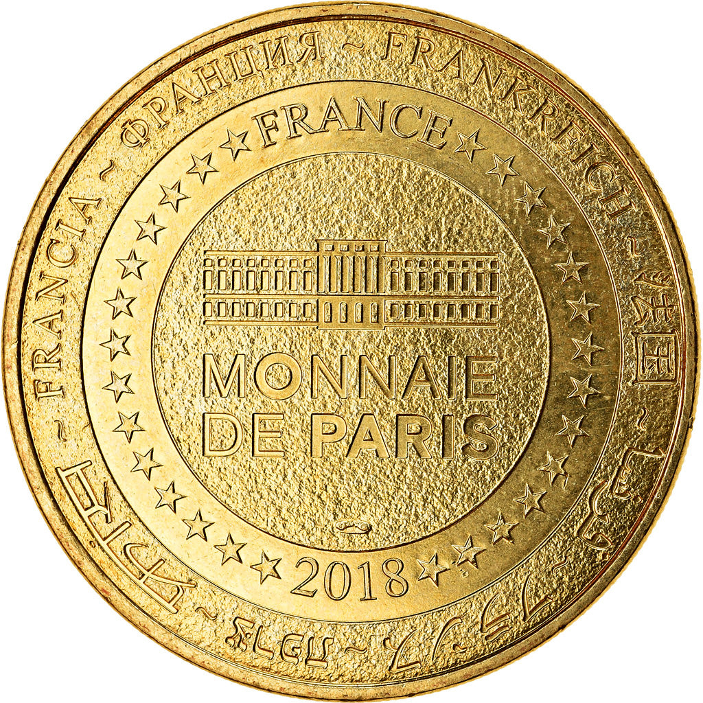 France, Jeton, Maintenon - Château n°2, 2018, MDP, SPL, Cupro-nickel Aluminium