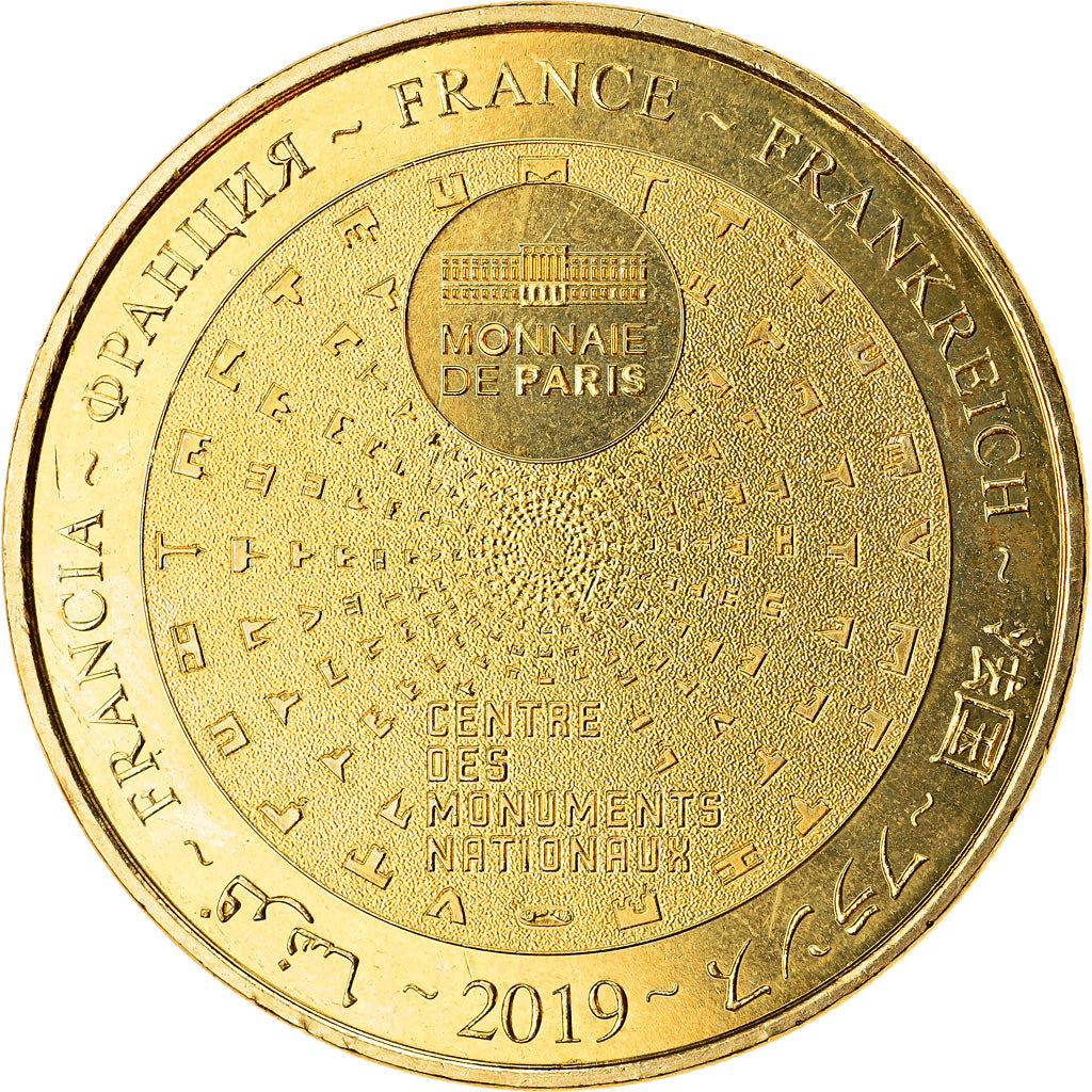 France, Token, Plouezoc'h - Cairn de Barnenez, 2019, MDP, MS(63), Cupro-nickel