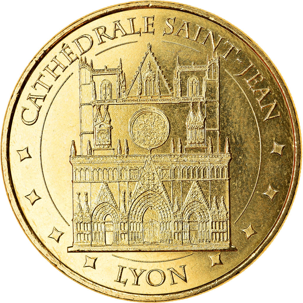 France, Jeton, Lyon - Cathédrale Saint-Jean n°2, 2019, MDP, SPL, Cupro-nickel