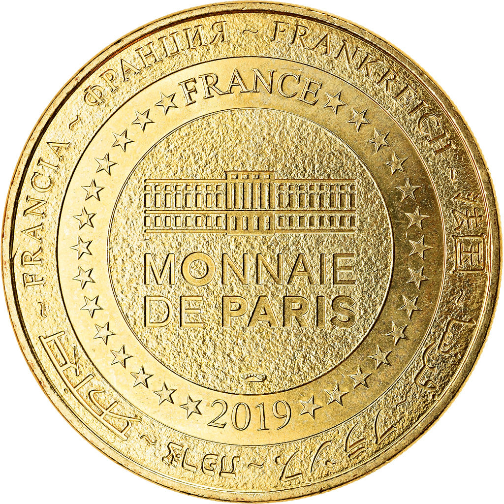 France, Jeton, Lyon - Cathédrale Saint-Jean n°2, 2019, MDP, SPL, Cupro-nickel