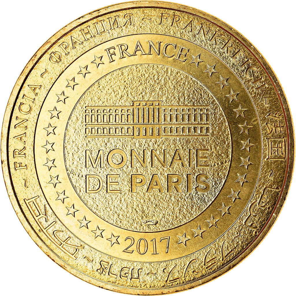 France, Token, Alsace - Eguisheim, 2017, MDP, MS(63), Cupro-nickel Aluminium
