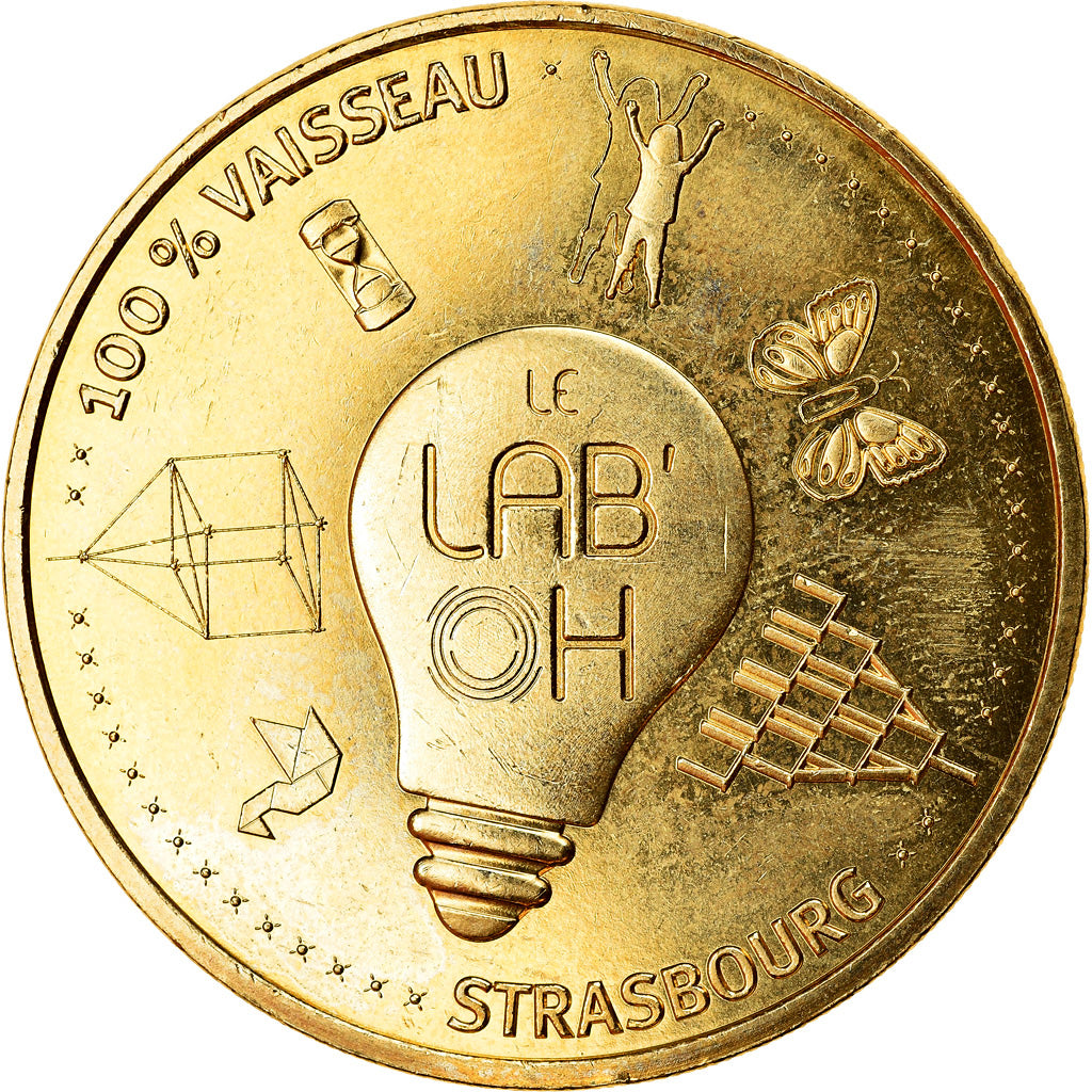 France, Jeton, Strasbourg - Le Vaisseau n° 8, 2017, MDP, SPL, Cupro-nickel