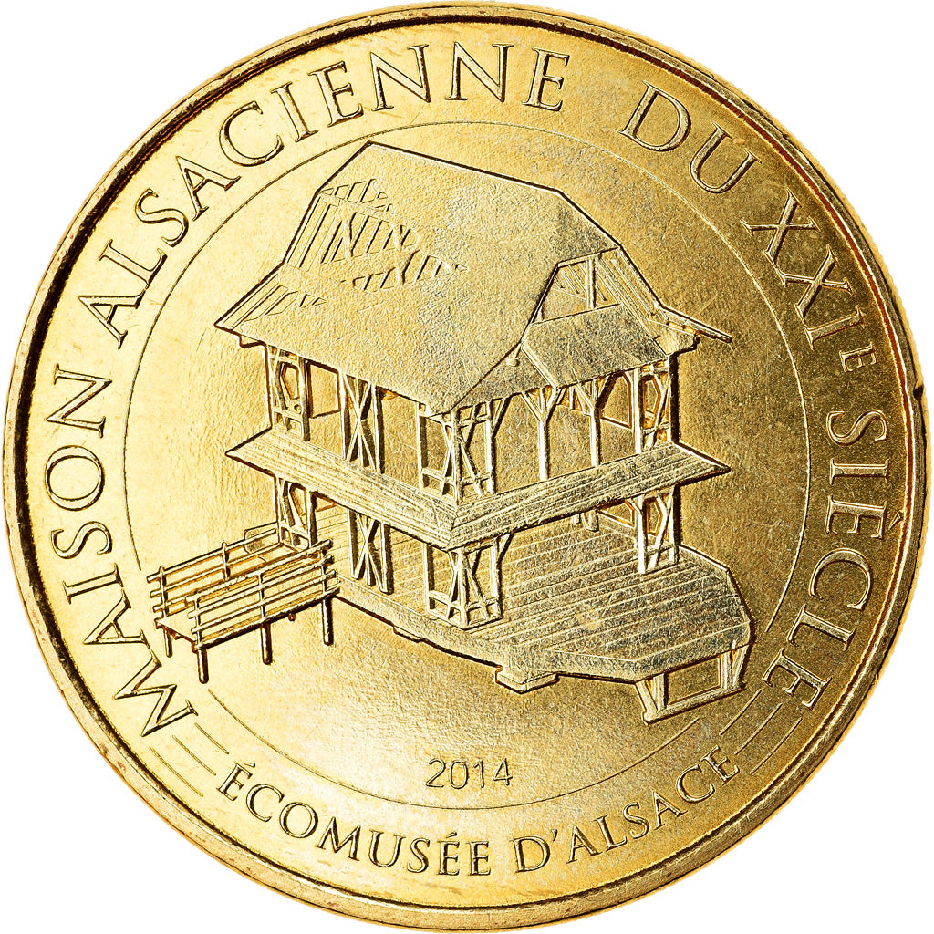 France, Jeton, Ungersheim - Maison de Gommersdorf - Ecoparc, 2017, MDP, SPL