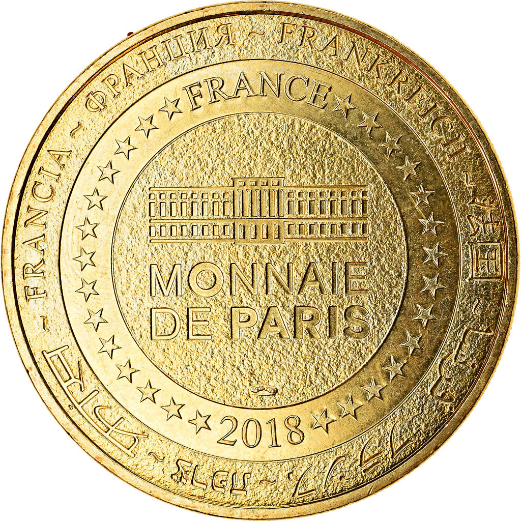 France, Token, Kayseberg - Noël, 2018, MDP, MS(63), Cupro-nickel Aluminium