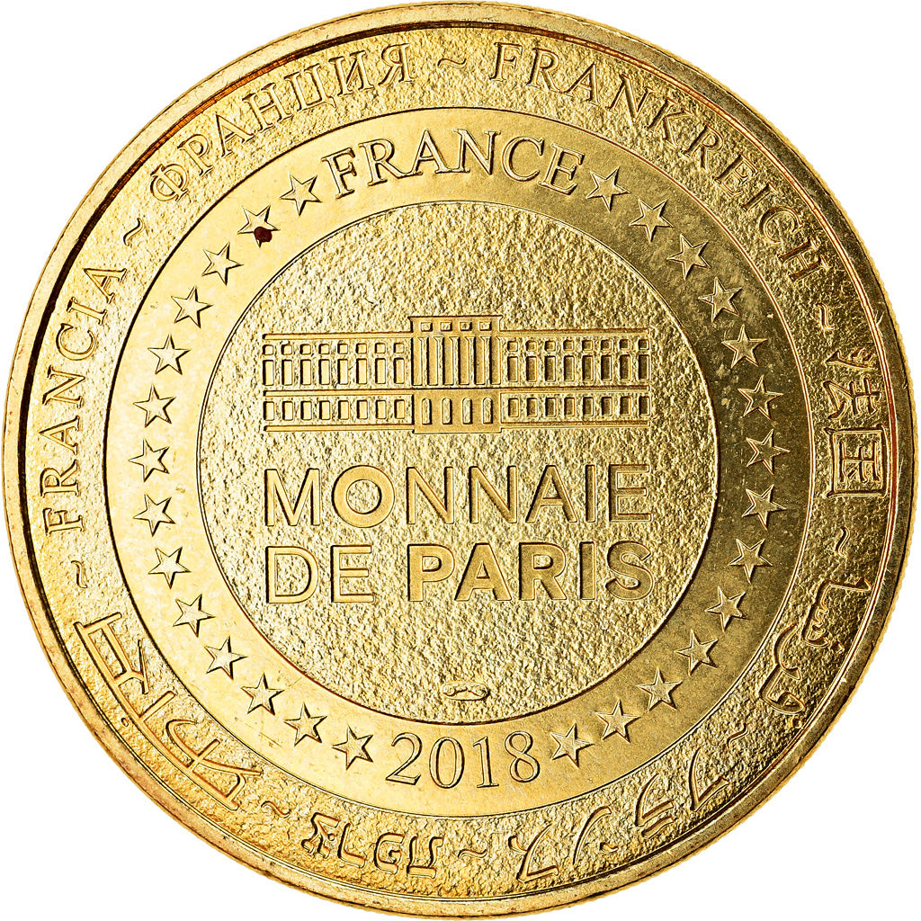 Francia, Token, Schirmeck - Mémorial d'Alsace, 2018, MDP, SC, Aluminio y