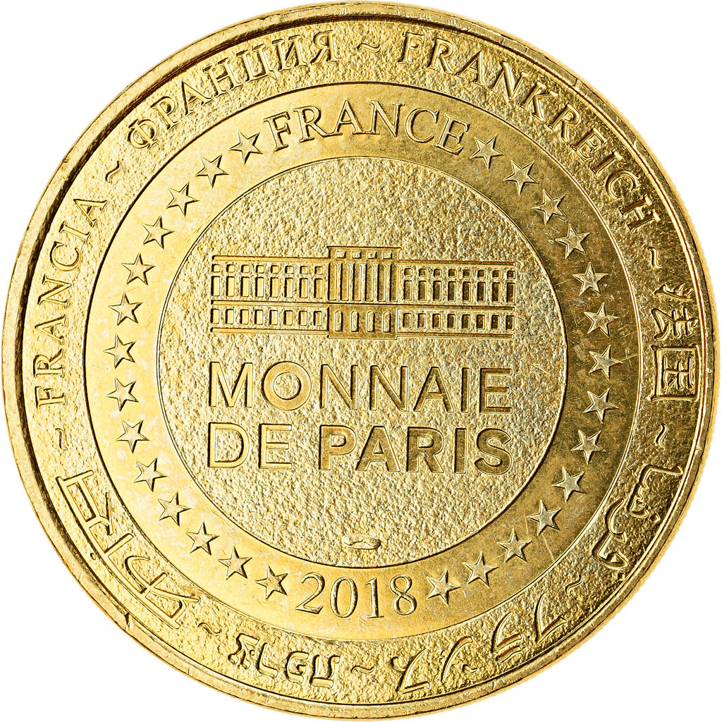 Francia, Token, 66/ Château royal de Collioure, 2018, MDP, SC, Aluminio y