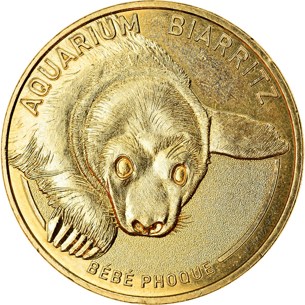 France, Jeton, Biarritz - Musée de la Mer - Bébé Phoque, 2019, MDP, SPL