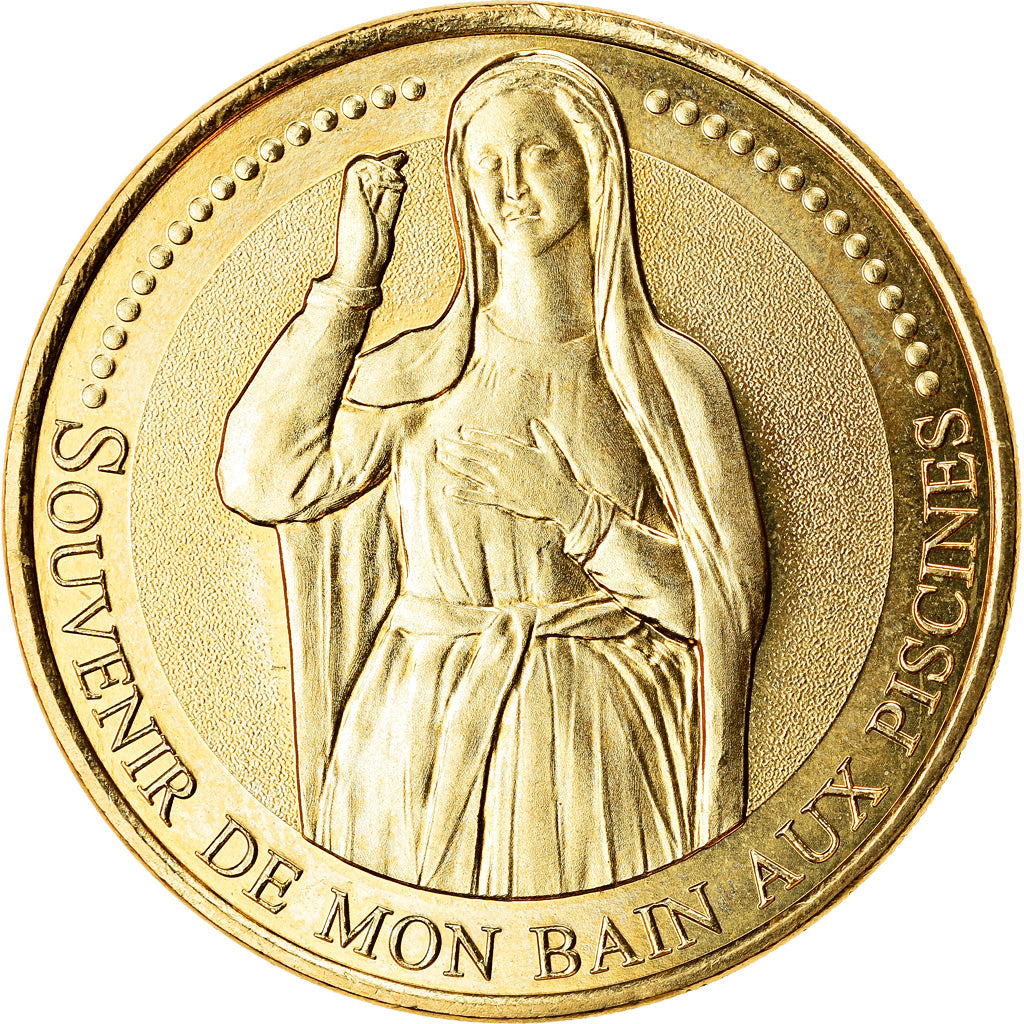 France, Jeton, Lourdes - Souvenir de mon bain aux piscines, 2017, MDP, SPL