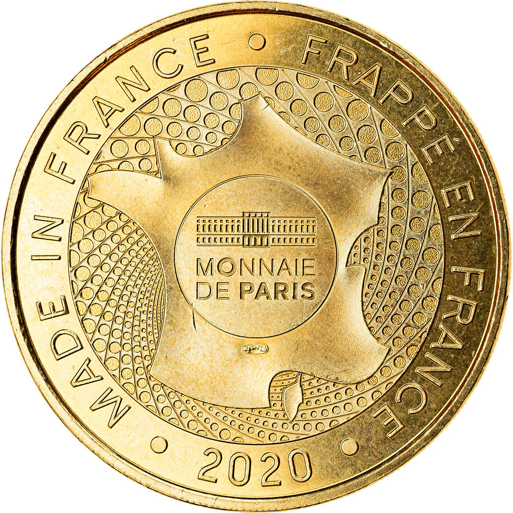 France, Token, Bordeaux - Cité du vin n° 3, 2020, MDP, MS(63), Cupro-nickel