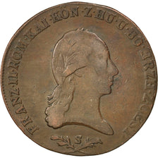AUSTRIA, 6 Kreuzer, 1800, Schmollnitz, KM #2128, VF(30-35), Copper, 11.51