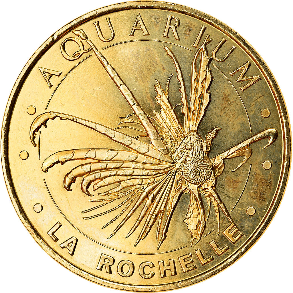 France, Token, La Rochelle - Aquarium n° 19, 2020, MDP, MS(63), Cupro-nickel