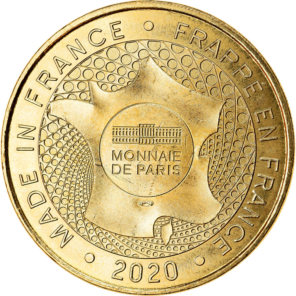 France, Token, La Rochelle - Aquarium n° 20, 2020, MDP, MS(63), Cupro-nickel