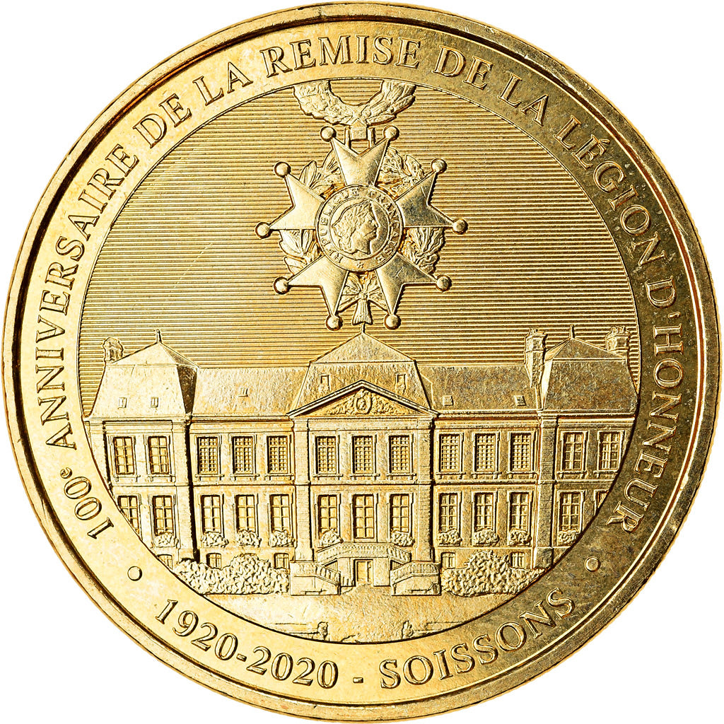 France, Token, Soissons - Remise de la Légion d'Honneur, 2020, MDP, MS(63)