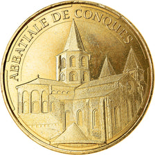 Francia, Token, 12/ Abbatiale de Conques, 2020, MDP, SC, Aluminio y cuproníquel