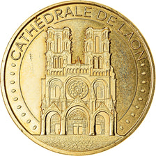France, Token, Laon - Cathédrale - Façade, 2020, MDP, MS(63), Cupro-nickel