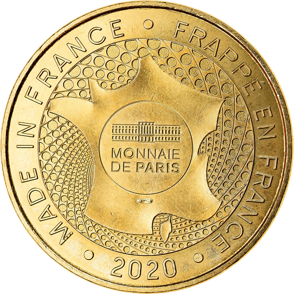France, Token, 14/ Lisieux - Sainte Thérèse, 2020, MDP, MS(63), Cupro-nickel
