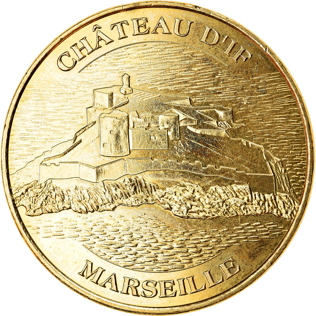 France, Token, Marseille - Château d'If n°3, 2019, MDP, MS(63), Cupro-nickel